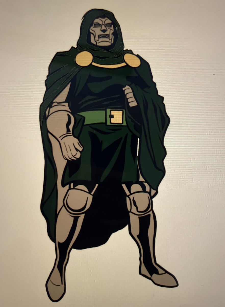 A drawing of Dr. Doom |

Ethan Yap with Permission